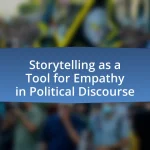 Storytelling as a Tool for Empathy in Political Discourse